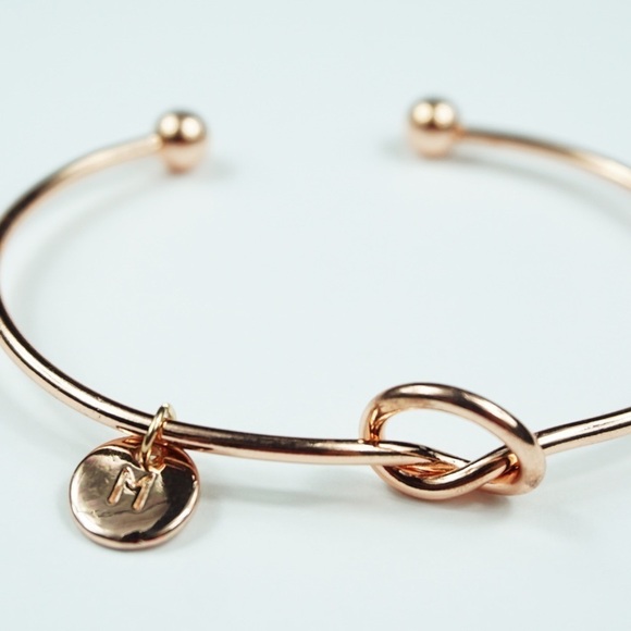 Tie The Knot Rose Gold M Bracelet - Picture 2 of 3